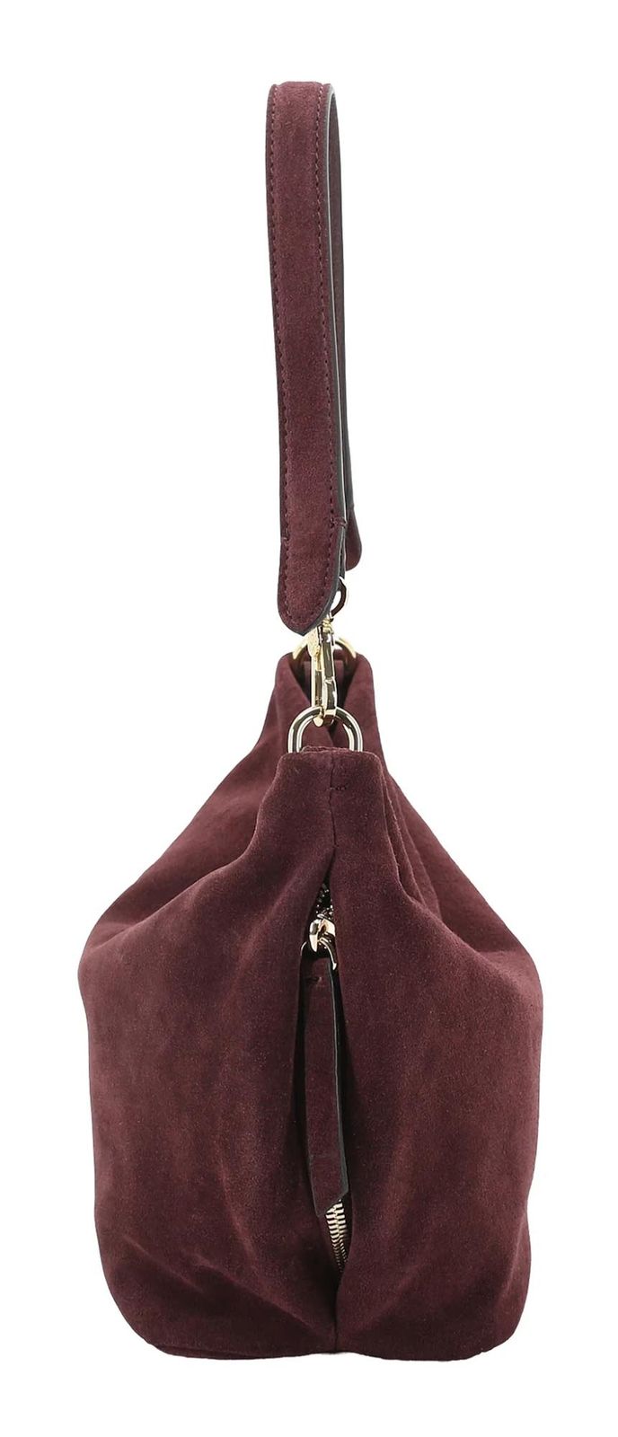 abro Leather Suede Ebony Shoulder Bag S Burgundy abro Leather Suede Ebony Shoulder Bag S Burgundy