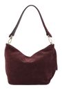 abro Leather Suede Ebony Shoulder Bag S Burgundy abro Leather Suede Ebony Shoulder Bag S Burgundy