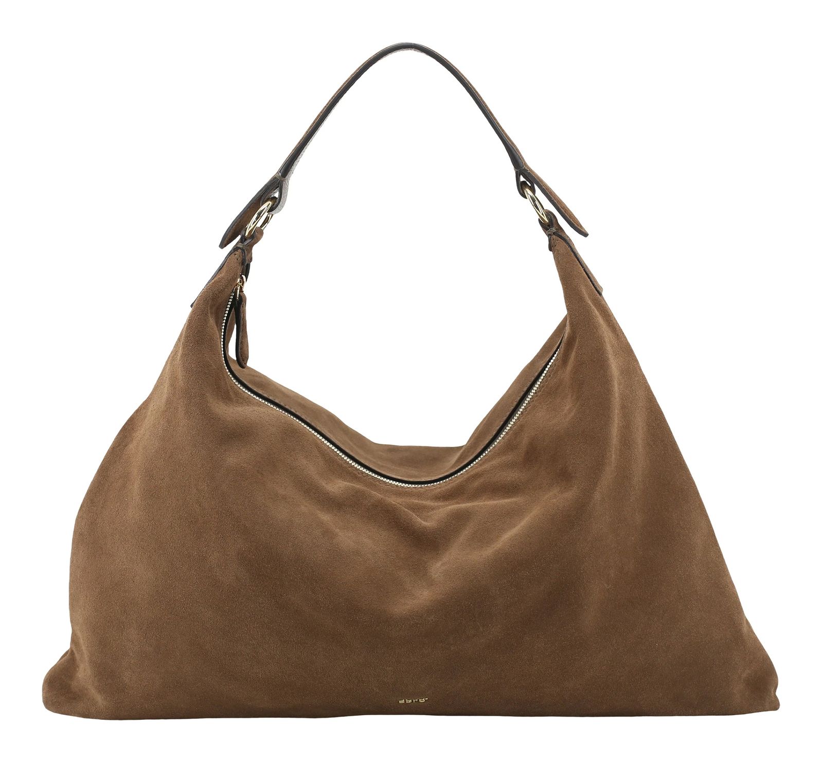 abro Leather Suede All In One Shoulder Bag L Khaki