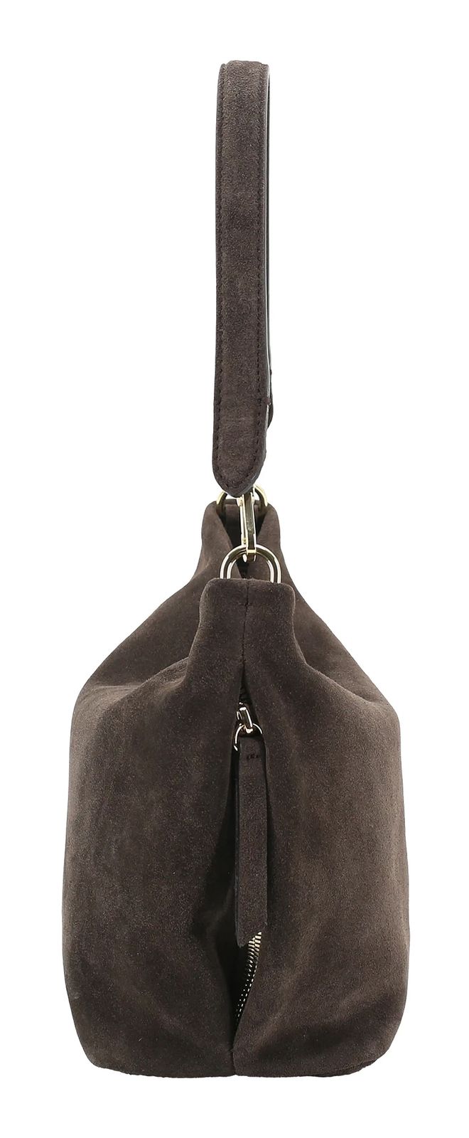 abro Leather Suede Ebony Shoulder Bag S Dark Brown abro Leather Suede Ebony Shoulder Bag S Dark Brown