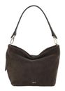 abro Leather Suede Ebony Shoulder Bag S Dark Brown abro Leather Suede Ebony Shoulder Bag S Dark Brown