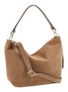abro Leather Suede Ebony Big Shoulder Bag Cappuccino abro Leather Suede Ebony Big Shoulder Bag Cappuccino