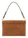 abro Leather Suede Twist Shoulder Bag Cuoio abro Leather Suede Twist Shoulder Bag Cuoio