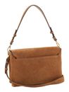 abro Leather Suede Twist Shoulder Bag Cuoio abro Leather Suede Twist Shoulder Bag Cuoio