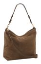 abro Leather Suede Signature Shoulder Bag Khaki abro Leather Suede Signature Shoulder Bag Khaki