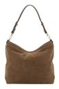 abro Leather Suede Signature Shoulder Bag Khaki abro Leather Suede Signature Shoulder Bag Khaki