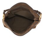 abro Leather Suede Signature Shoulder Bag Khaki abro Leather Suede Signature Shoulder Bag Khaki