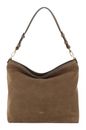 abro Leather Suede Signature Shoulder Bag Khaki abro Leather Suede Signature Shoulder Bag Khaki