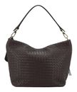 abro Leather Piuma Opaco Ebony Big Shoulder Bag Dark Brown abro Leather Piuma Opaco Ebony Big Shoulder Bag Dark Brown