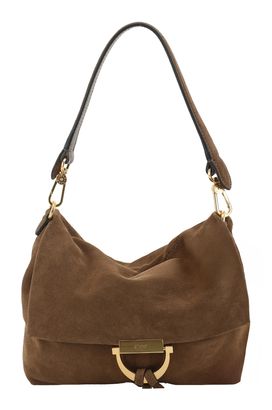 abro Leather Suede Temi Shoulder Bag M Khaki abro Leather Suede Temi Shoulder Bag M Khaki