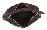 abro Leather Suede All In One Hobo Bag Dark Brown abro Leather Suede All In One Hobo Bag Dark Brown