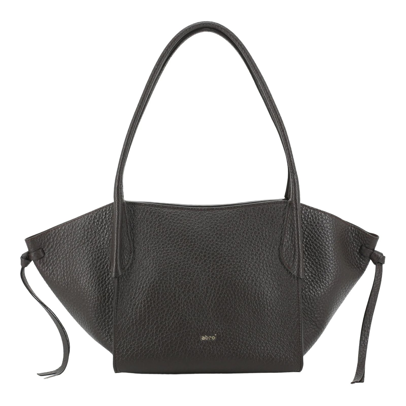 abro Leather Tekla Vibe Shopper S Dark Brown