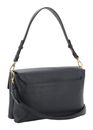 abro Leather Agave Twist Shoulder Bag Navy