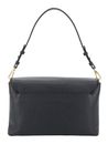 abro Leather Agave Twist Shoulder Bag Navy