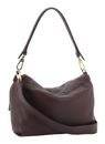 abro Leather Dalia Temi Shoulder Bag M Burgundy abro Leather Dalia Temi Shoulder Bag M Burgundy