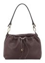 abro Leather Dalia Temi Shoulder Bag M Burgundy abro Leather Dalia Temi Shoulder Bag M Burgundy