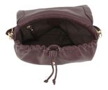 abro Leather Dalia Temi Shoulder Bag M Burgundy abro Leather Dalia Temi Shoulder Bag M Burgundy