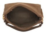 abro Leather Suede Signature Shoulder Bag L Khaki abro Leather Suede Signature Shoulder Bag L Khaki