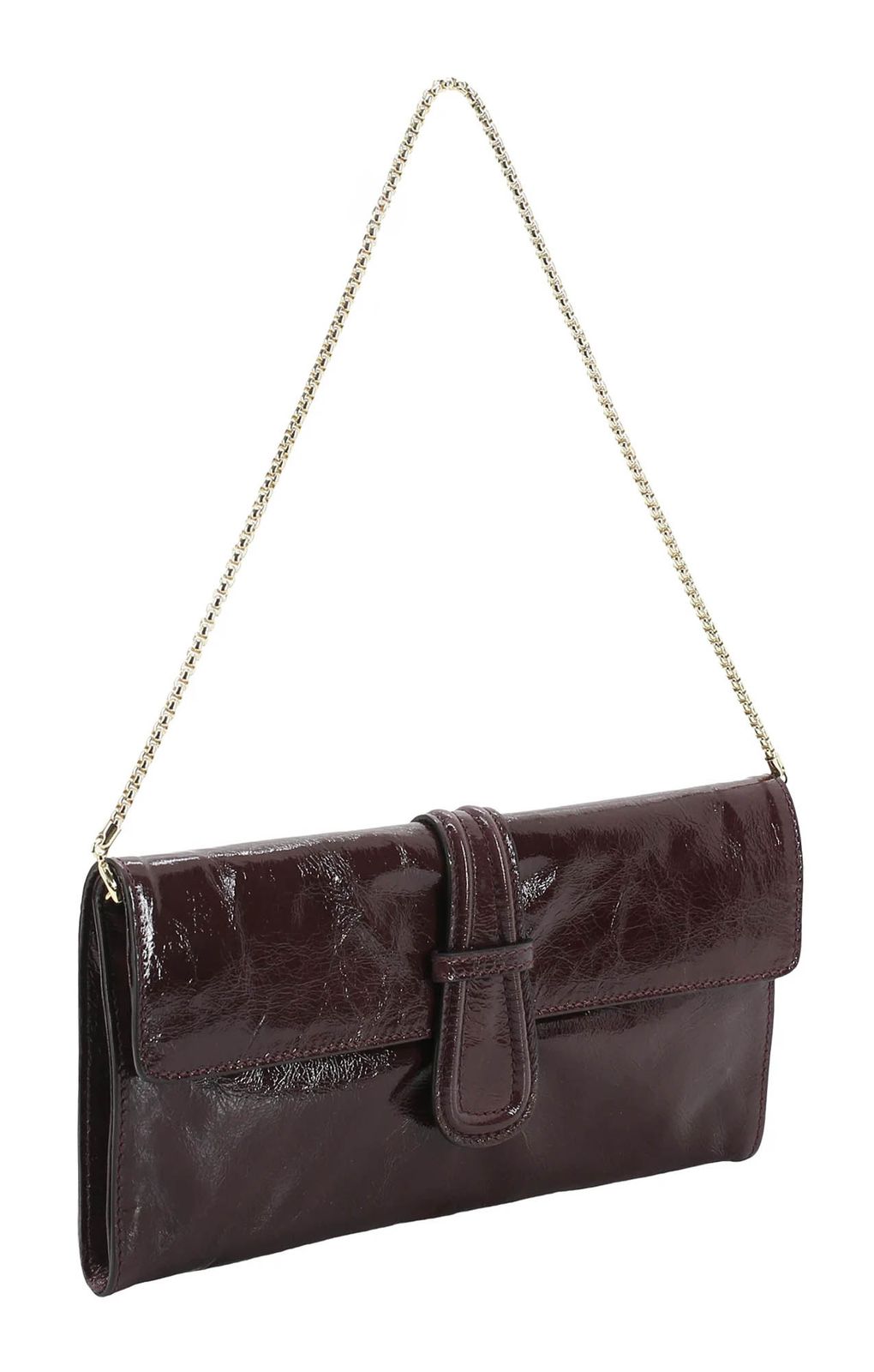 abro Leather Venice Luna Shoulder Bag Burgundy abro Leather Venice Luna Shoulder Bag Burgundy
