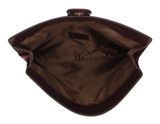 abro Leather Venice Luna Shoulder Bag Burgundy abro Leather Venice Luna Shoulder Bag Burgundy