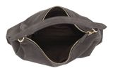 abro Leather Suede All In One Hobo Bag Grey abro Leather Suede All In One Hobo Bag Grey