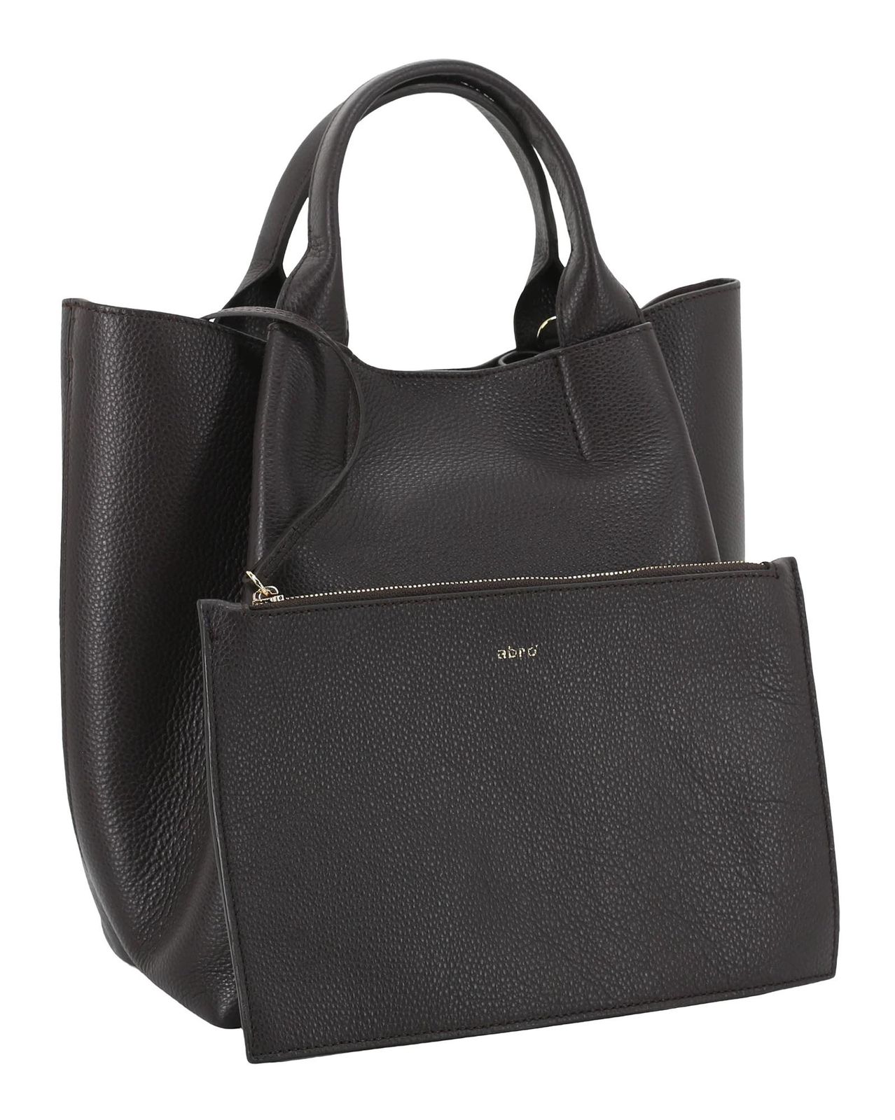 abro Leather Agave Essential Shopper M Dark Brown abro Leather Agave Essential Shopper M Dark Brown