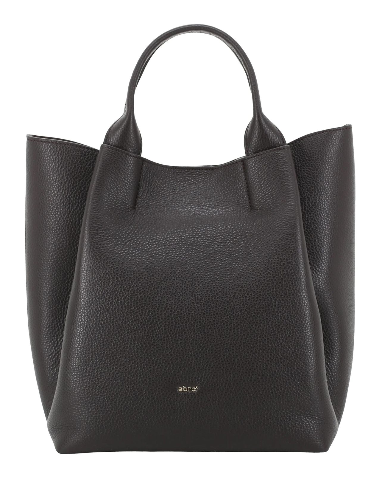 abro Leather Agave Essential Shopper M Dark Brown
