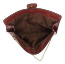 abro Leather Venice Luna Shoulder Bag Rosewood abro Leather Venice Luna Shoulder Bag Rosewood