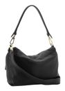 abro Leather Dalia Temi Shoulder Bag M Black / Gold abro Leather Dalia Temi Shoulder Bag M Black / Gold