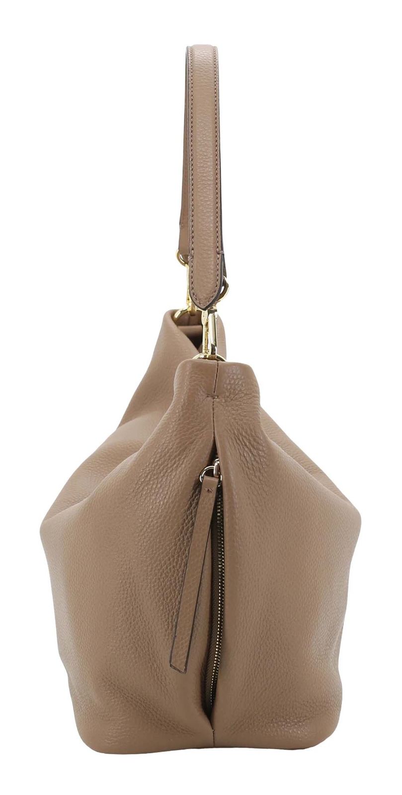 abro Leather Agave Ebony Big Shoulder Bag Cappuccino abro Leather Agave Ebony Big Shoulder Bag Cappuccino