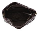 abro Leather Maxi Cocco Mia Hobo Bag Dark Brown abro Leather Maxi Cocco Mia Hobo Bag Dark Brown