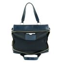 THE BRIDGE Laura Handbag With Shoulder Bag Notte / Oro THE BRIDGE Laura Handbag With Shoulder Bag Notte / Oro