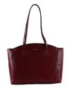 THE BRIDGE Magda Shopping Bag Wine Red / Oro THE BRIDGE Magda Shopping Bag Wine Red / Oro