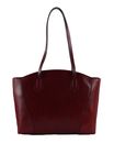 THE BRIDGE Magda Shopping Bag Wine Red / Oro THE BRIDGE Magda Shopping Bag Wine Red / Oro