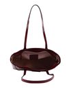 THE BRIDGE Magda Shopping Bag Wine Red / Oro THE BRIDGE Magda Shopping Bag Wine Red / Oro