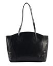 THE BRIDGE Magda Shopping Bag Nero ORO THE BRIDGE Magda Shopping Bag Nero ORO