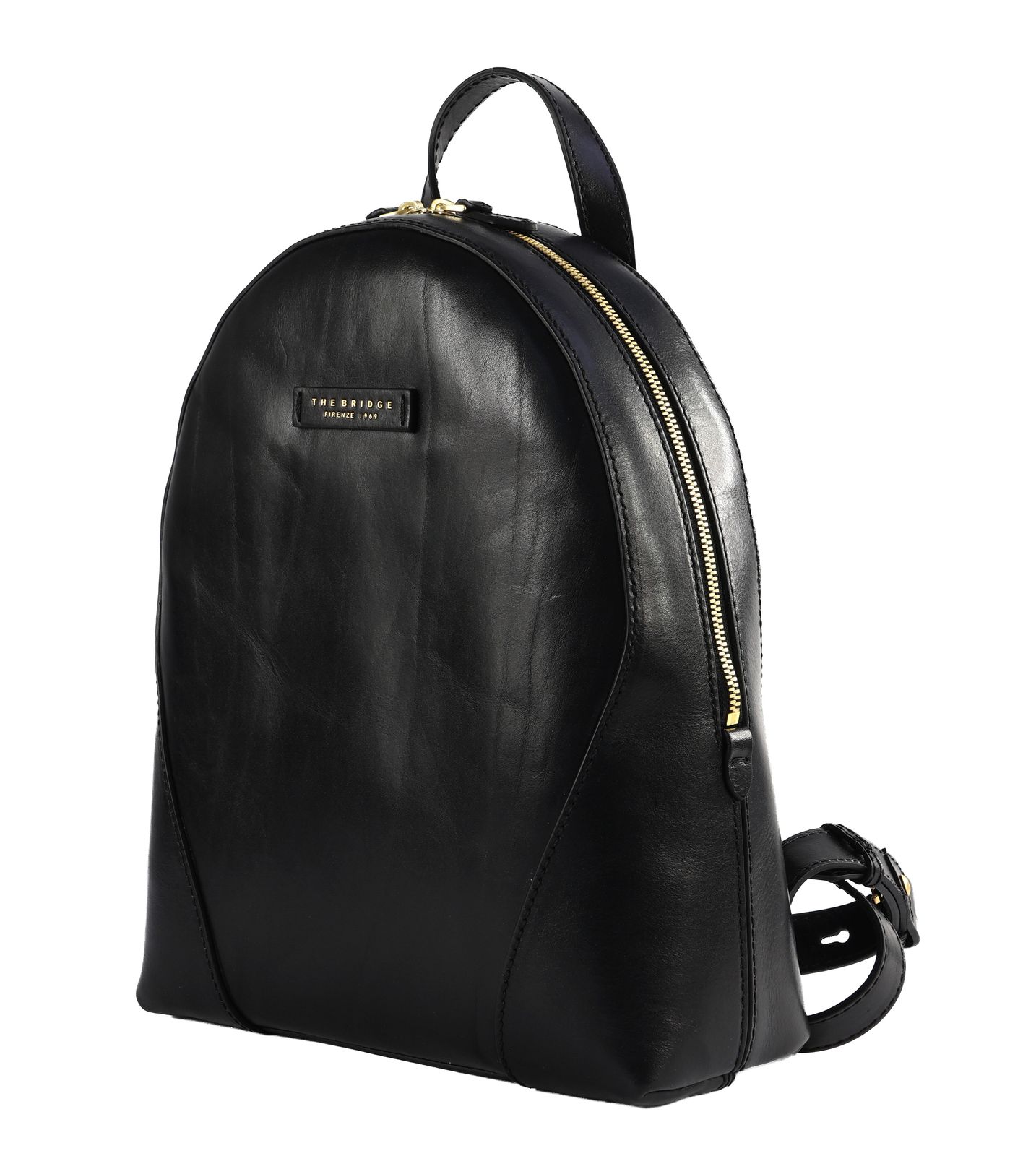 THE BRIDGE Magda Backpack Nero ORO THE BRIDGE Magda Backpack Nero ORO