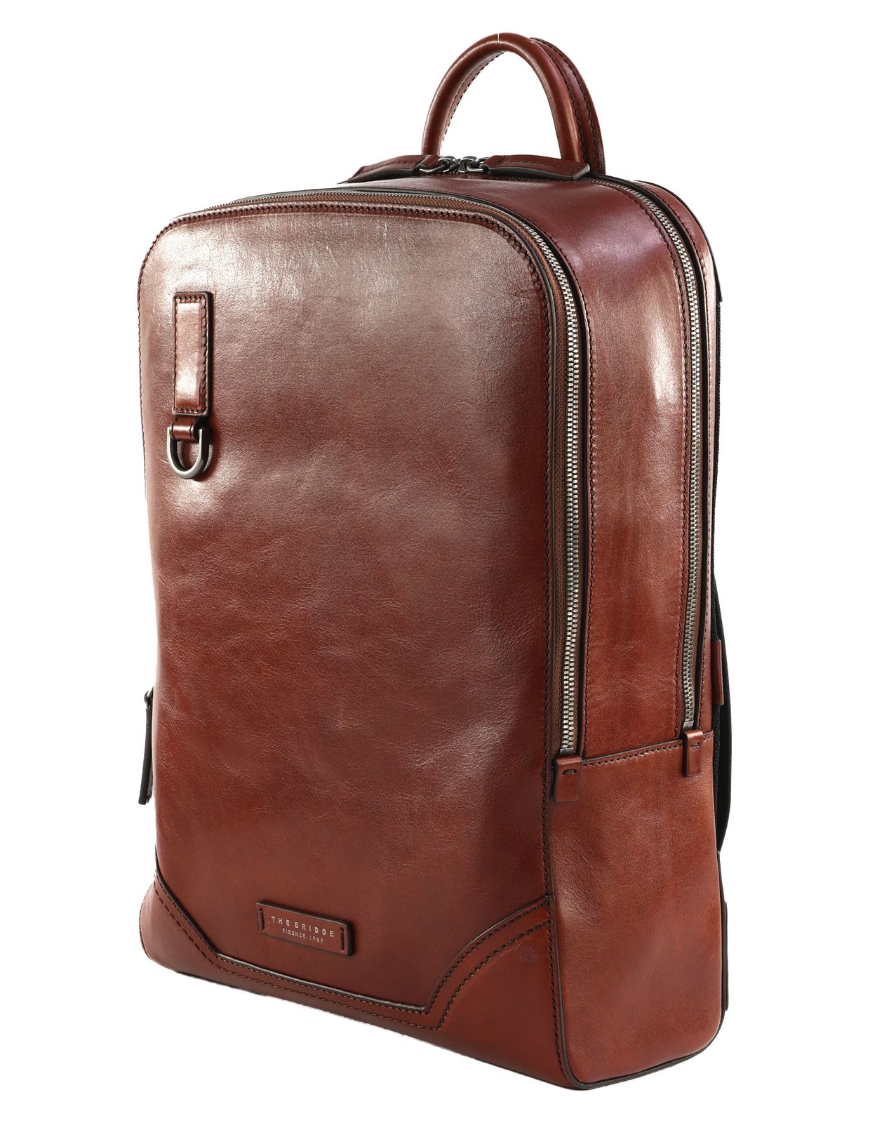 THE BRIDGE Matteo Backpack 2 Zip Marrone TB / Rut.Sc.Opaco THE BRIDGE Matteo Backpack 2 Zip Marrone TB / Rut.Sc.Opaco