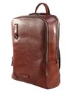 THE BRIDGE Matteo Backpack 2 Zip Marrone TB / Rut.Sc.Opaco THE BRIDGE Matteo Backpack 2 Zip Marrone TB / Rut.Sc.Opaco