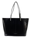 THE BRIDGE Lisa Shopping Bag Nero ORO THE BRIDGE Lisa Shopping Bag Nero ORO