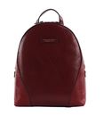 THE BRIDGE Magda Backpack Wine Red / Oro THE BRIDGE Magda Backpack Wine Red / Oro