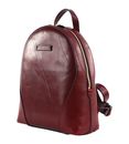 THE BRIDGE Magda Backpack Wine Red / Oro THE BRIDGE Magda Backpack Wine Red / Oro