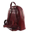 THE BRIDGE Magda Backpack Wine Red / Oro THE BRIDGE Magda Backpack Wine Red / Oro