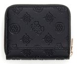 GUESS Carmella SLG Small Zip Around Wallet Black Logo GUESS Carmella SLG Small Zip Around Wallet Black Logo