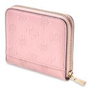 GUESS Carmella SLG Small Zip Around Wallet Light Pink Logo GUESS Carmella SLG Small Zip Around Wallet Light Pink Logo