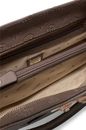 GUESS Carmella 3 Comp Satchel Taupe Logo GUESS Carmella 3 Comp Satchel Taupe Logo