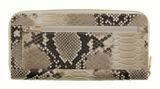 GUESS Yvonne SLG Large Zip Around Wallet L Natural