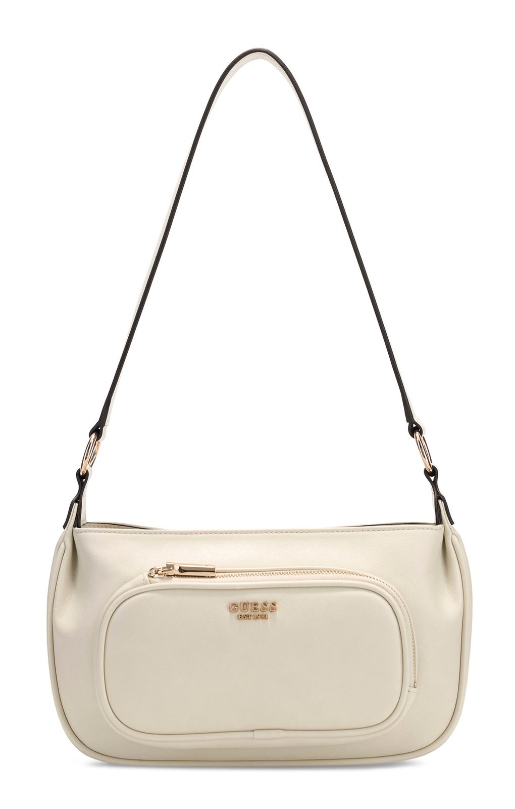 GUESS Bronna Shoulder Satchel Bag Bone