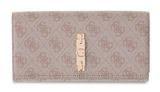 GUESS Yvonne Logo SLG Flap Organizer Stone Logo GUESS Yvonne Logo SLG Flap Organizer Stone Logo