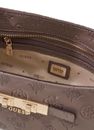 GUESS Carmella Hobo Taupe Logo GUESS Carmella Hobo Taupe Logo